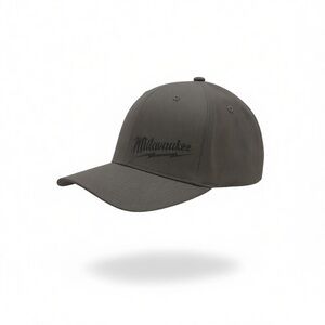 Milwaukee FlexFit Fitted Gray S-M  Men's Cap